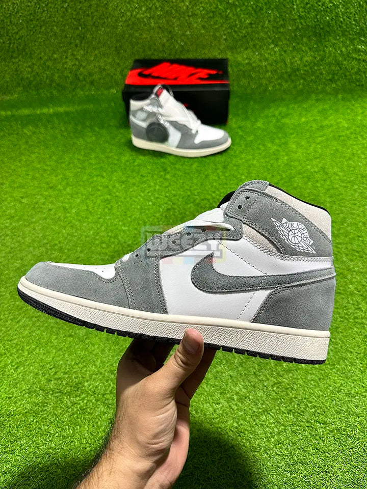 Jordan 1 (Washed Grey) (Original Quality 1:1) buy online Pakistan - Weeby Shoes