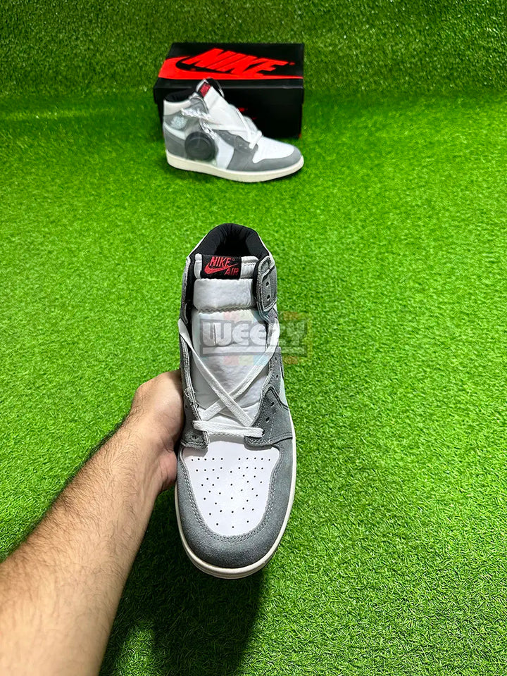 Jordan 1 (Washed Grey) (Original Quality 1:1) buy online Pakistan - Weeby Shoes