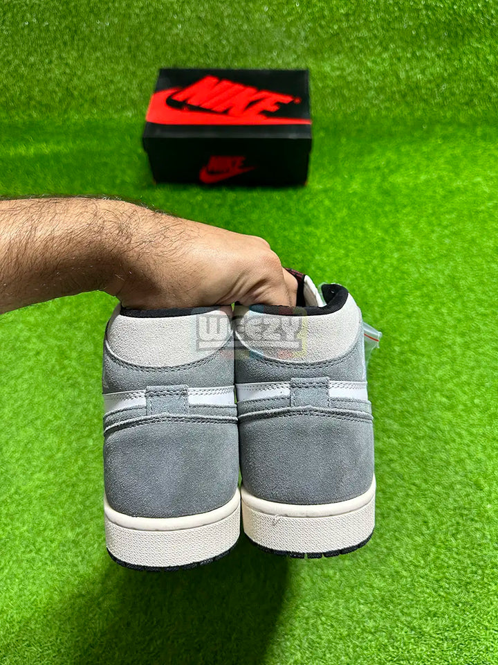 Jordan 1 (Washed Grey) (Original Quality 1:1) buy online Pakistan - Weeby Shoes