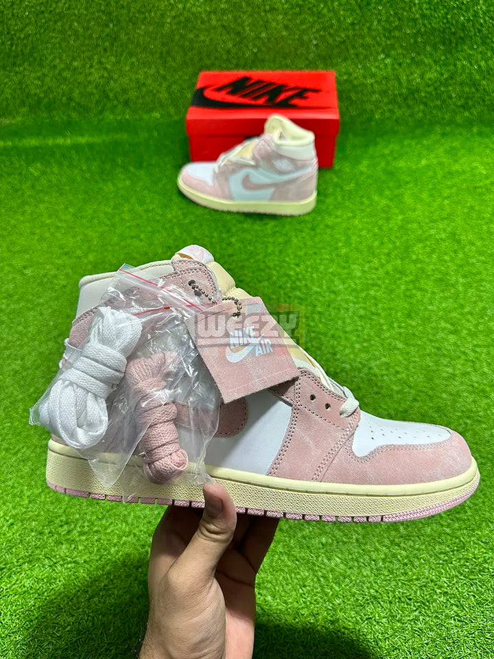 Jordan 1 (Washed Pink) (Suede Edition) (Original Quality 1:1) buy online Pakistan - Weeby Shoes