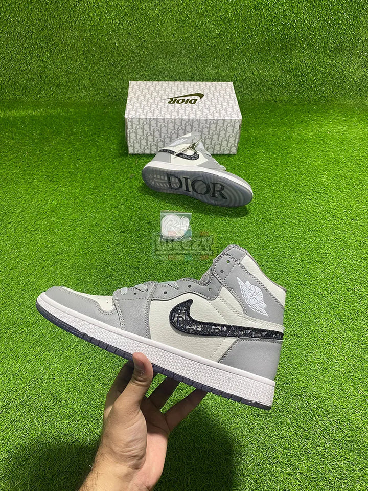 Jordan 1 x Dior (High) (Grey) (Premium Quality) buy online Pakistan - Weeby Shoes