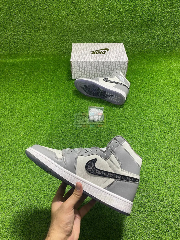 Jordan 1 x Dior (High) (Grey) (Premium Quality) buy online Pakistan - Weeby Shoes