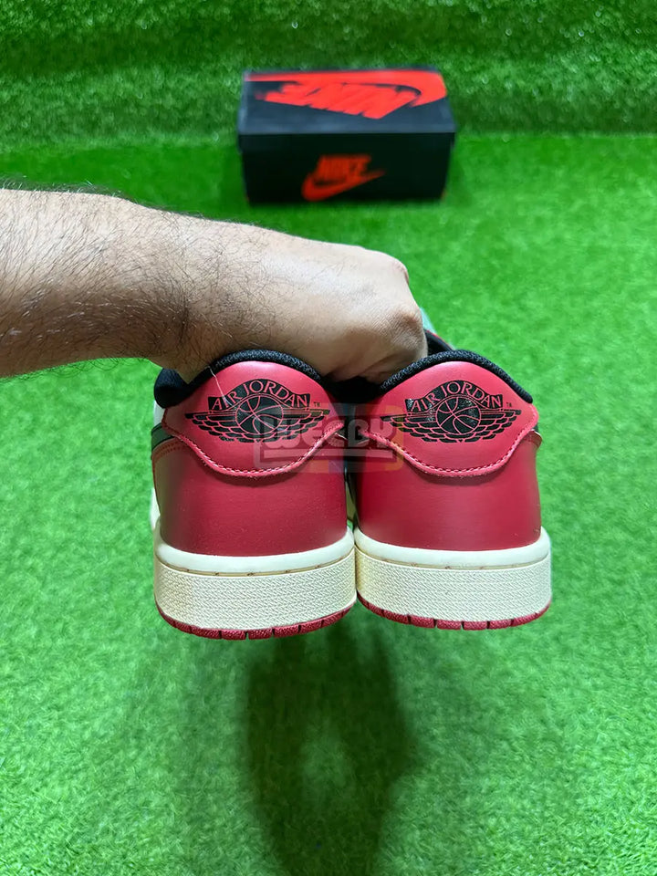 Jordan 1 x TS (Blk/Red)(low) (Premium Quality) buy online Pakistan - Weeby Shoes