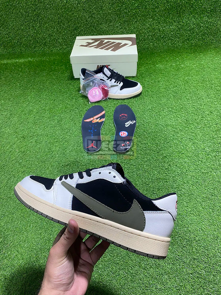 Jordan 1 x Travis Scott (Olive) buy online Pakistan - Weeby Shoes