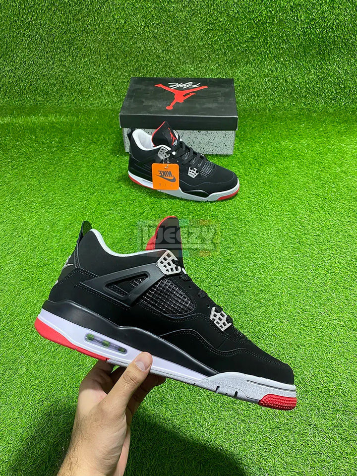 Jordan 4 (Bred) (Blk/Red) buy online Pakistan - Weeby Shoes