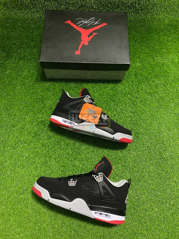 Jordan 4 (Bred) (Blk/Red) buy online Pakistan - Weeby Shoes