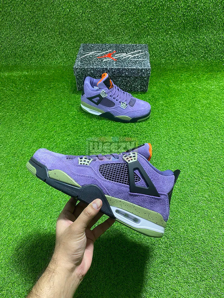 Jordan 4 (Canyon Purple) (Suede Edition) buy online Pakistan - Weeby Shoes