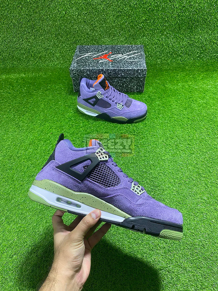 Jordan 4 (Canyon Purple) (Suede Edition) buy online Pakistan - Weeby Shoes