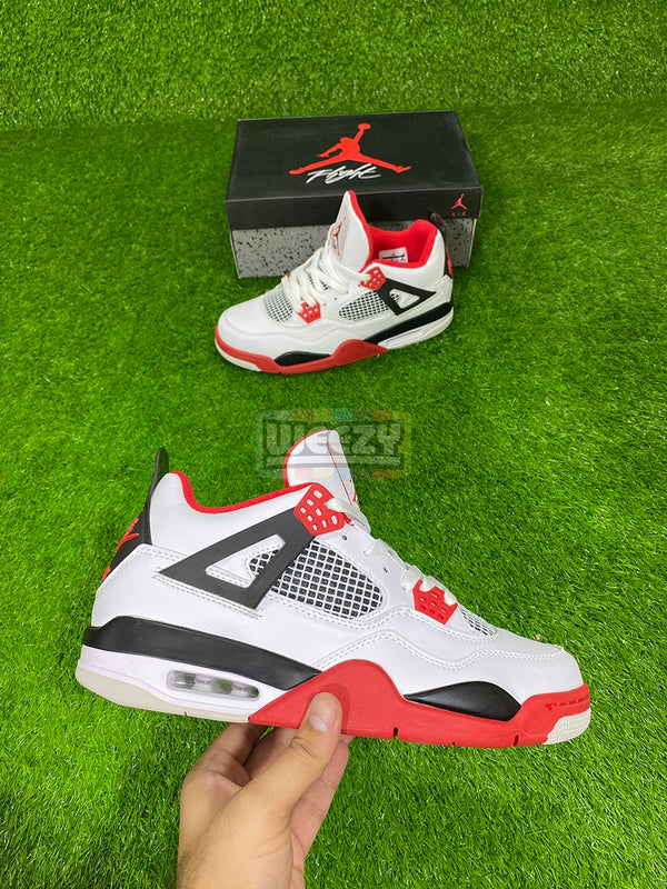 Jordan 4 (Fire Red) (Premium Quality) buy online Pakistan - Weeby Shoes