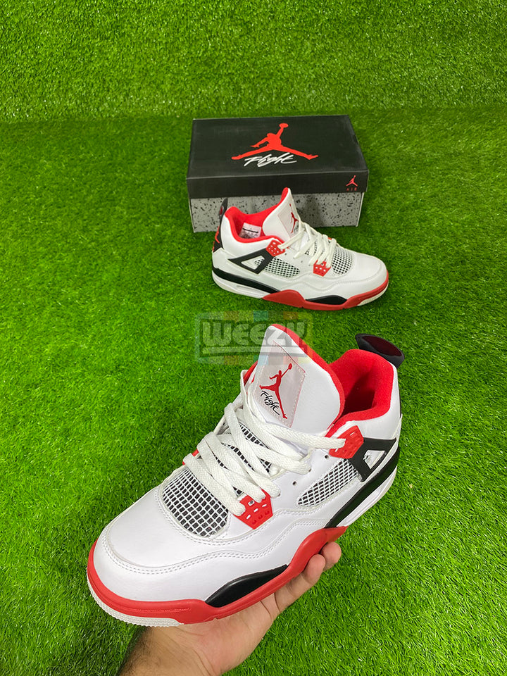 Jordan 4 (Fire Red) (Premium Quality) buy online Pakistan - Weeby Shoes