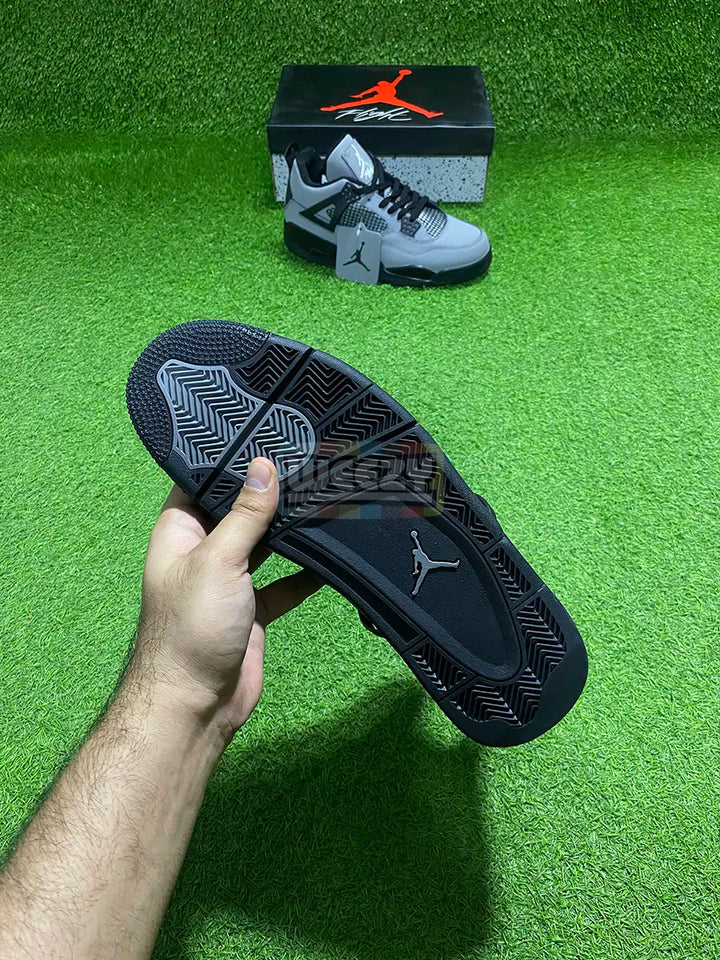 Jordan 4 (Grey/Blk) (Premium Quality) buy online Pakistan - Weeby Shoes