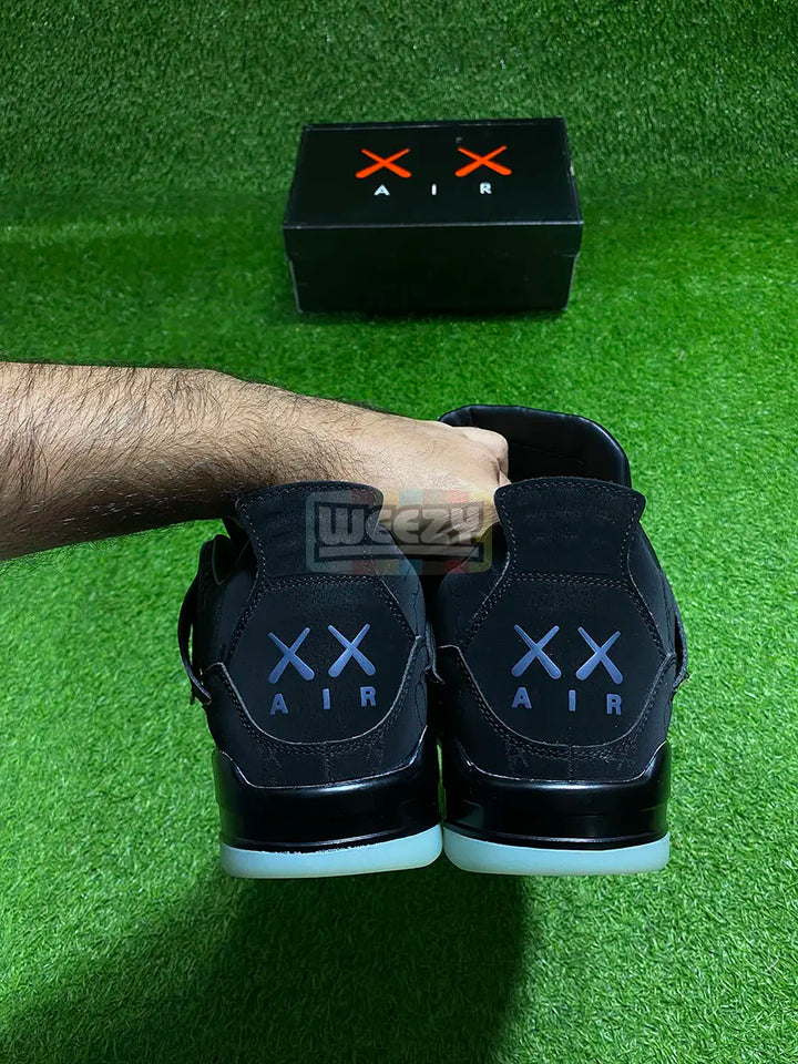 Jordan 4 (Kaws xx) (Blk) (Premium Quality) buy online Pakistan - Weeby Shoes