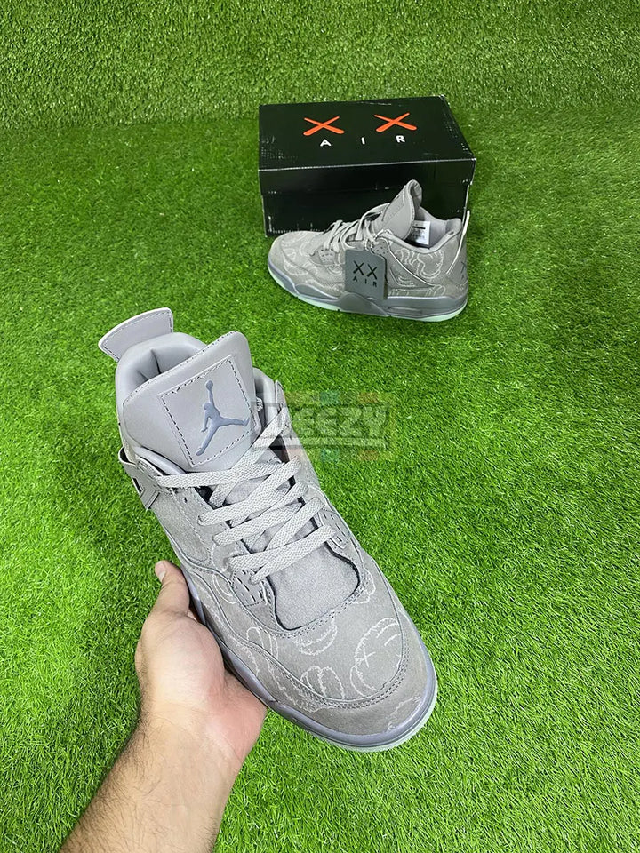 Jordan 4 (Kaws xx) (Grey) (Glow in Dark Edition) buy online Pakistan - Weeby Shoes