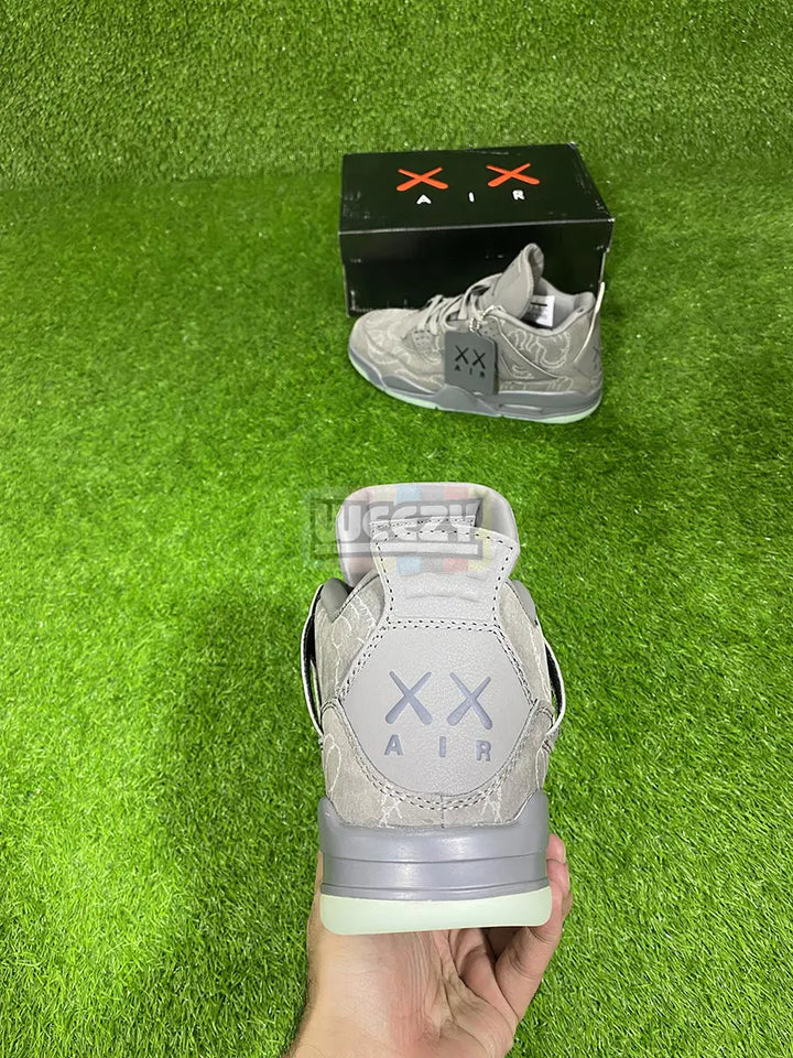 Jordan 4 (Kaws xx) (Grey) (Glow in Dark Edition) buy online Pakistan - Weeby Shoes