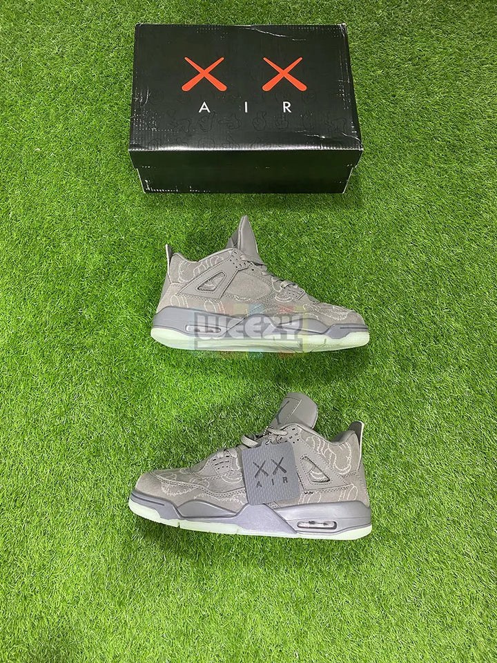 Jordan 4 (Kaws xx) (Grey) (Glow in Dark Edition) buy online Pakistan - Weeby Shoes