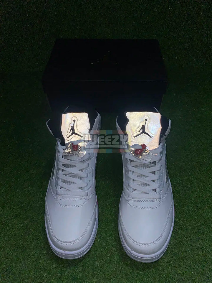 Jordan 5 x Supreme (White) (Reflective) buy online Pakistan - Weeby Shoes