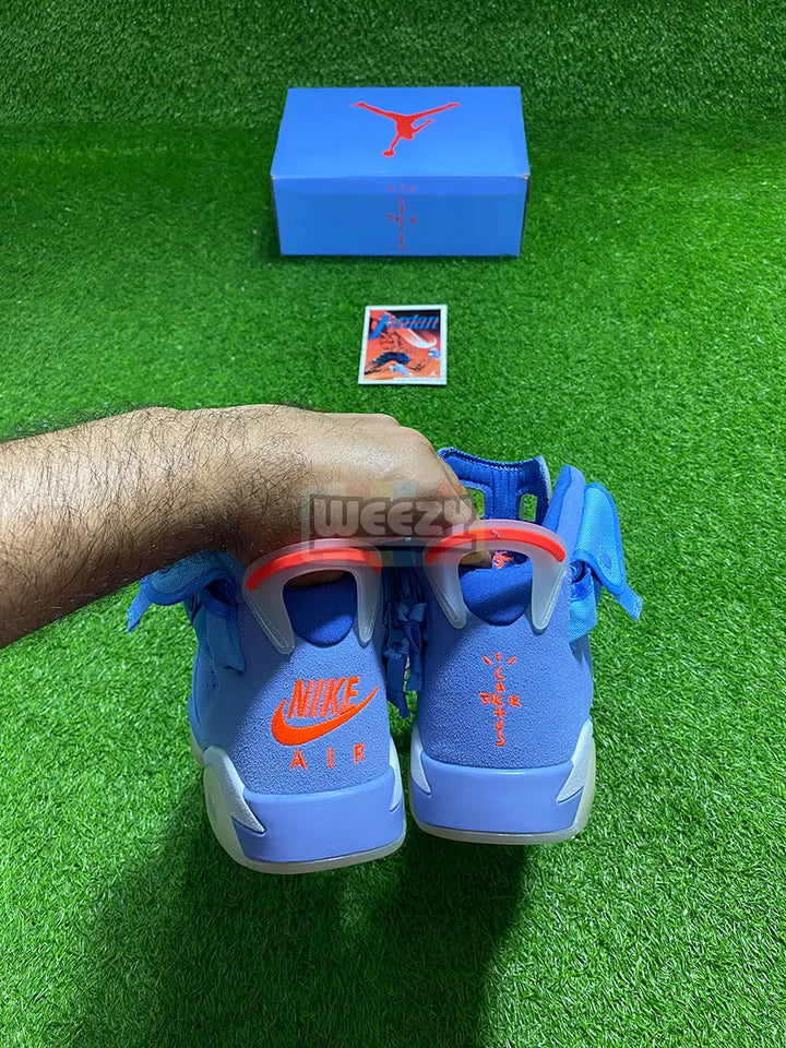 Jordan 6 x Travis Scott (British Blue) buy online Pakistan - Weeby Shoes