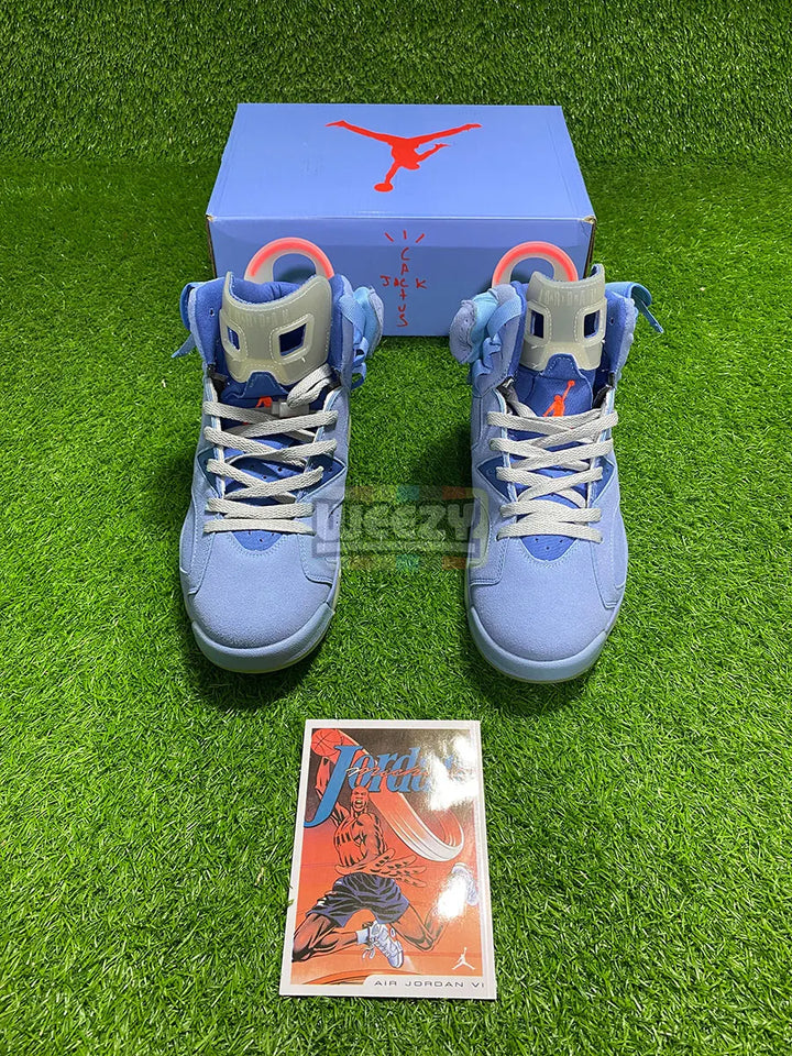 Jordan 6 x Travis Scott (British Blue) buy online Pakistan - Weeby Shoes