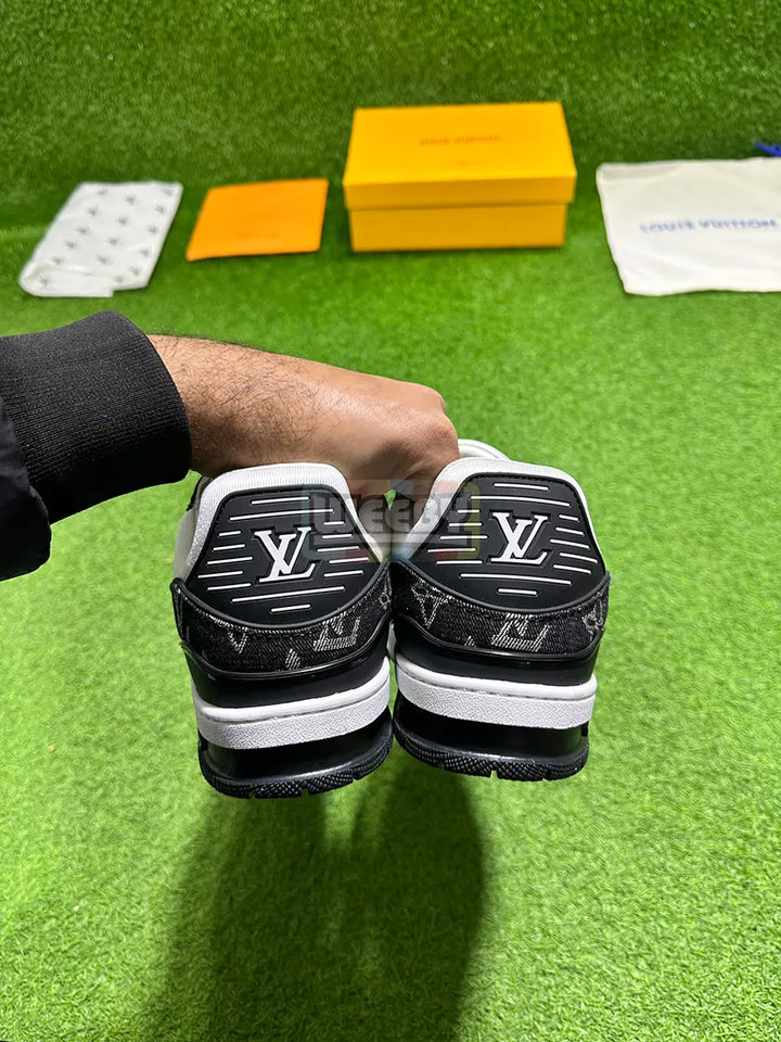 LV Trainer (Blk/W) (Premium Quality) buy online Pakistan - Weeby Shoes