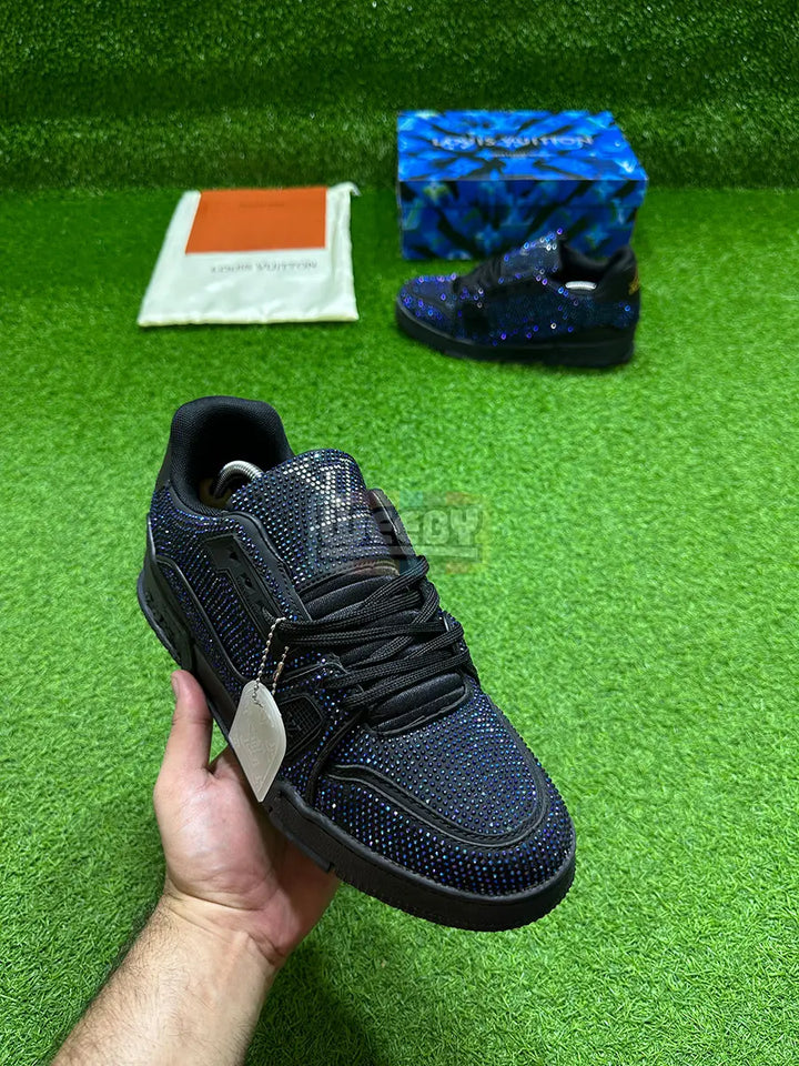 LV Trainer (Crystals) (Blue) (Original Quality 1:1) buy online Pakistan - Weeby Shoes