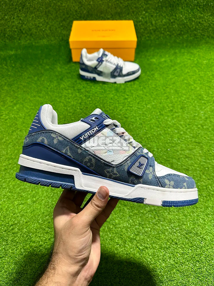 LV Trainer (Denim) (Premium Quality) buy online Pakistan - Weeby Shoes