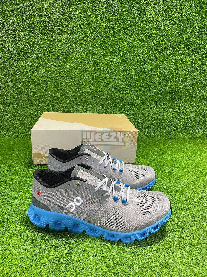 On Cloud x (Gry/Blue) (Premium Quality) buy online Pakistan - Weeby Shoes