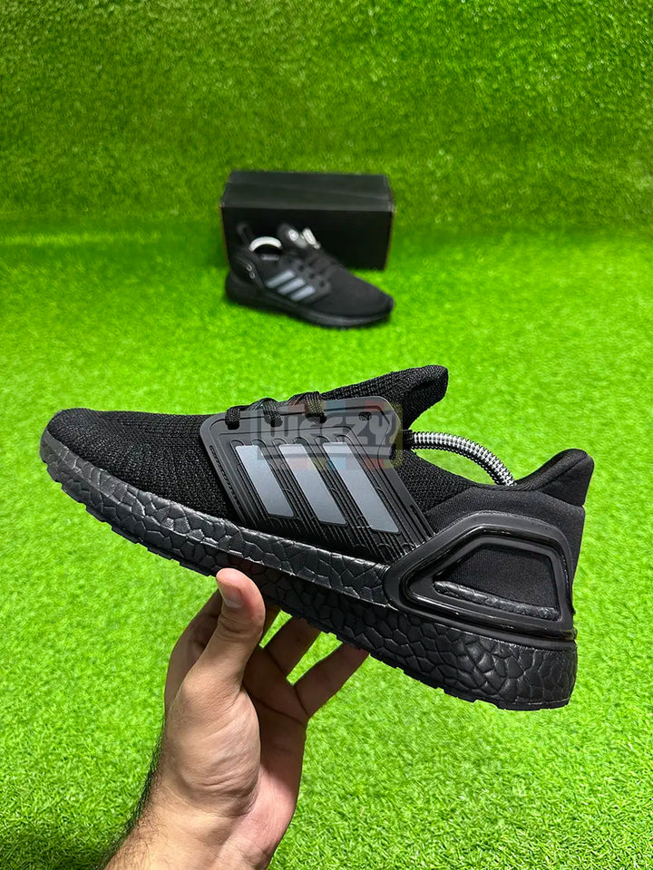 Ultraboost 20 (Blk/Silver Stripes) (Premium Quality) buy online Pakistan - Weeby Shoes