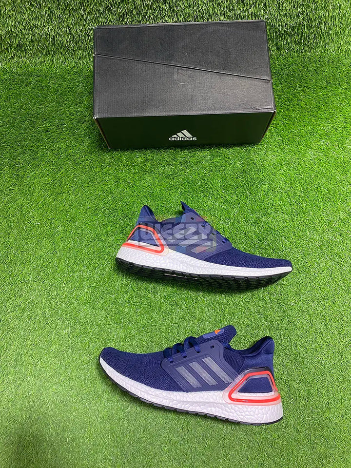 Ultraboost 20 (N Blue/Red Back) (Premium Quality) buy online Pakistan - Weeby Shoes