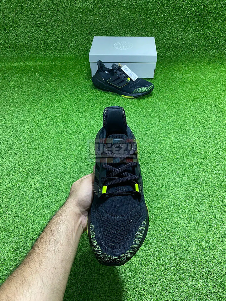 Ultraboost 22 (Blk/Solar Yellow) (Real Boost) (Original Quality 1:1) buy online Pakistan - Weeby Shoes