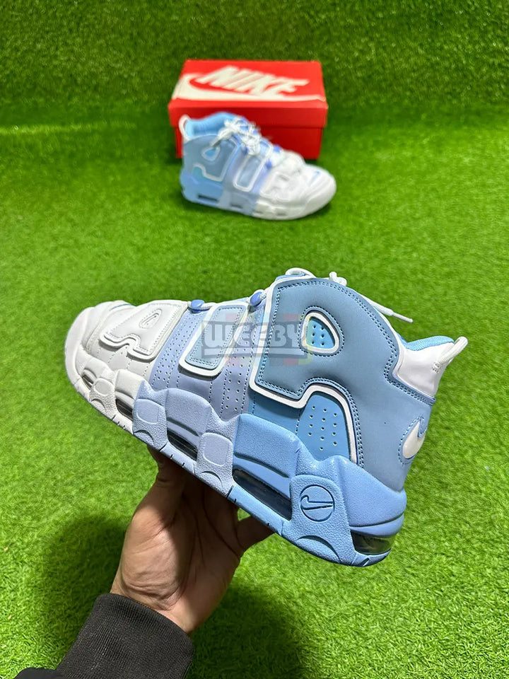 Uptempo (Tri color)(W/Blue)(Premium Quality) buy online Pakistan - Weeby Shoes