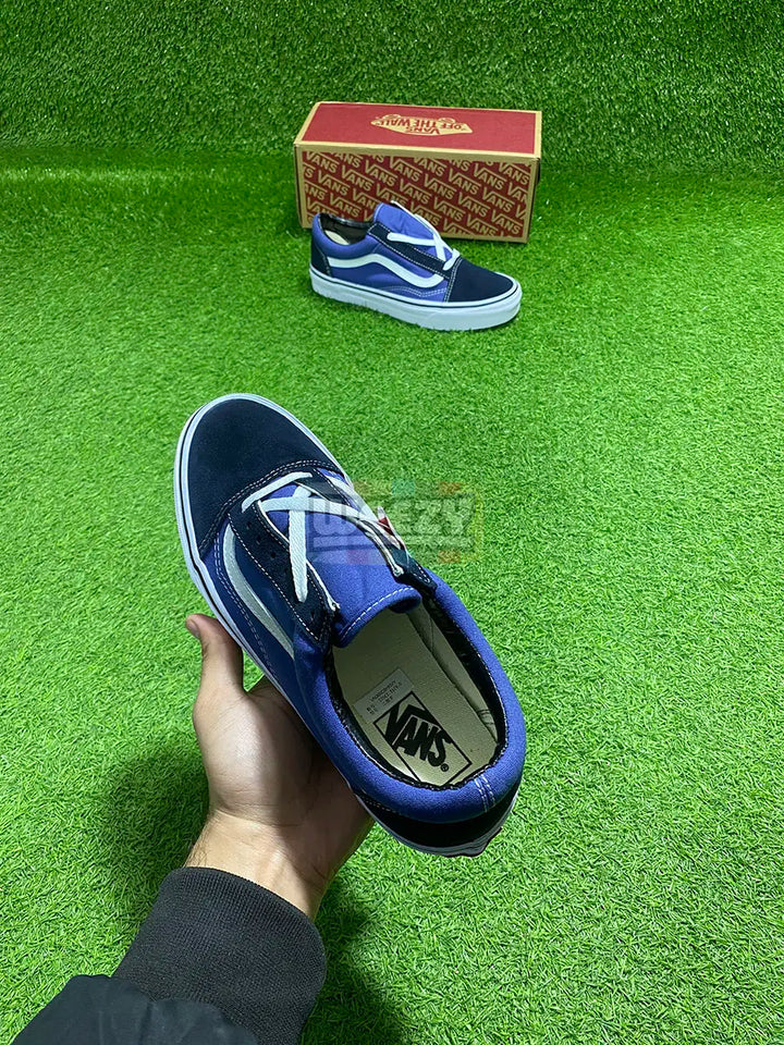 Vans Old Skool (Blue/Blk) (Premium Quality) buy online Pakistan - Weeby Shoes