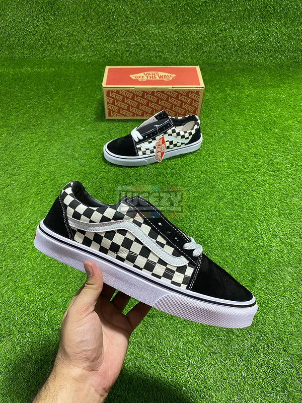 Vans Old Skool (Checkered) (B/W) (Premium Quality) buy online Pakistan - Weeby Shoes