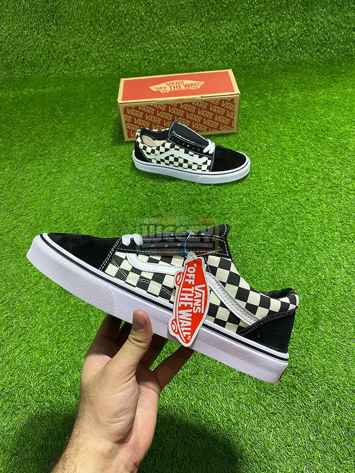 Vans Old Skool (Checkered) (B/W) (Premium Quality) buy online Pakistan - Weeby Shoes