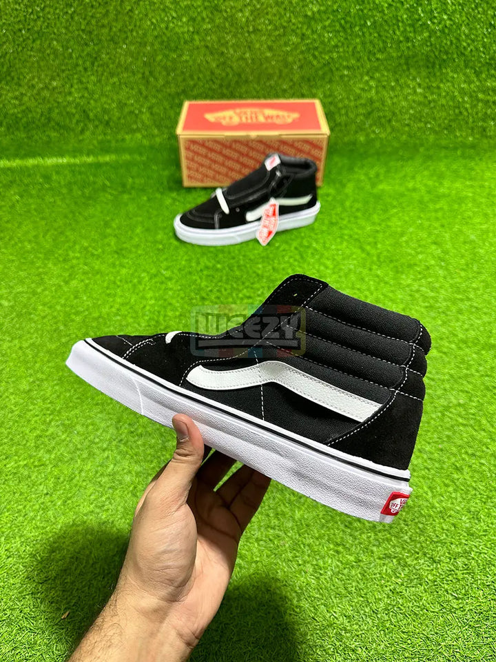 Vans Sk8-Hi (Blk/W) (Premium Quality) buy online Pakistan - Weeby Shoes