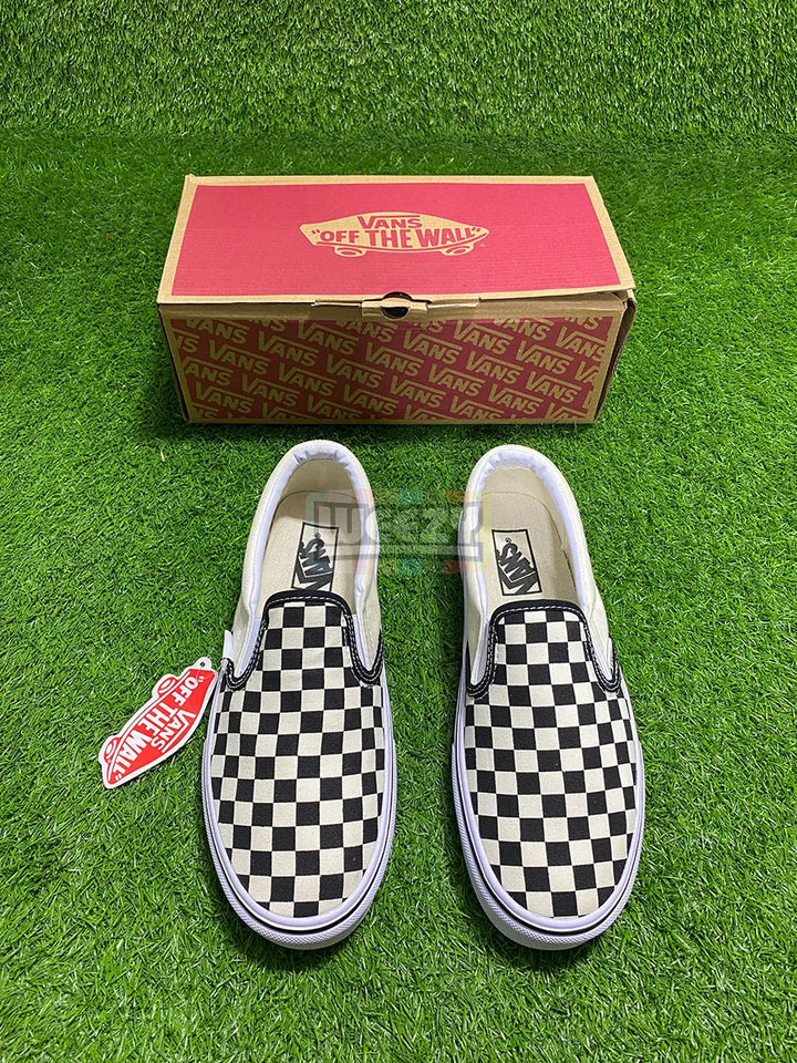 Vans Slip on (Checkered) (W) (Premium Quality) buy online Pakistan - Weeby Shoes